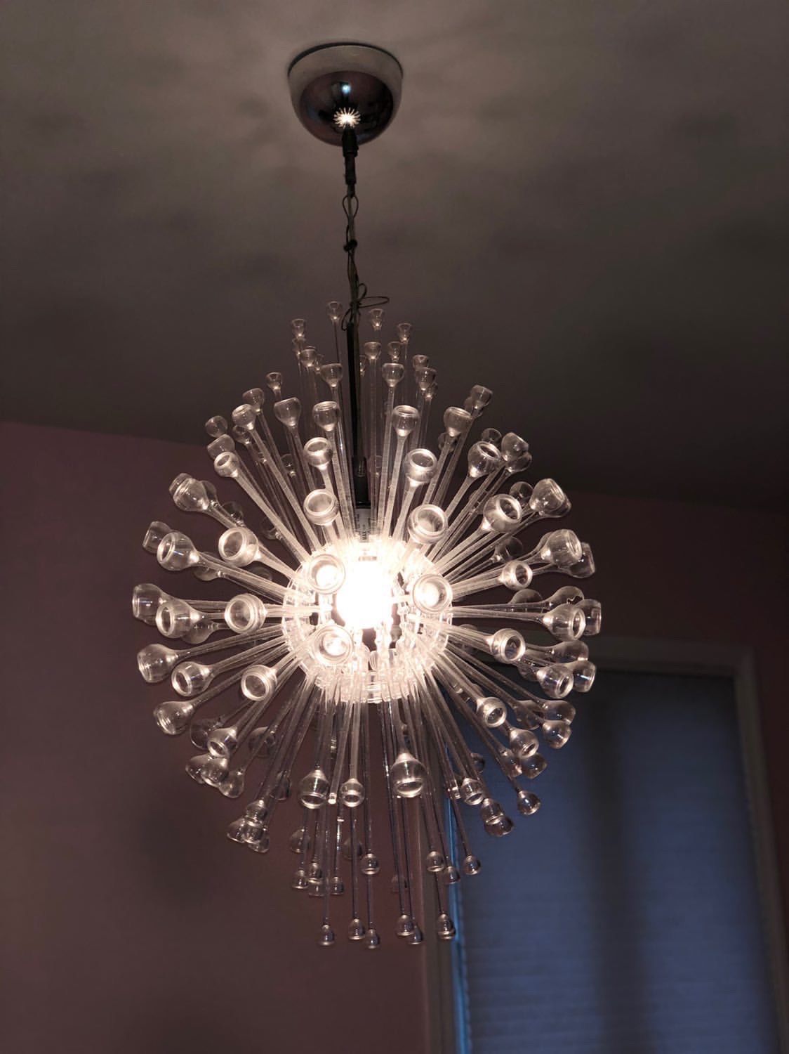 Luminous Ikea Starburst Chandelier