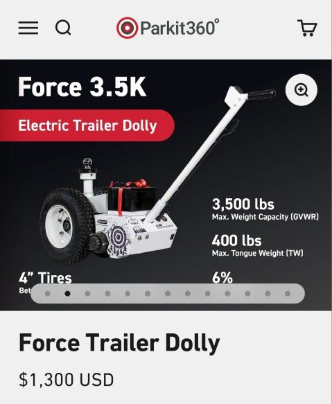 Electric Trailer Dolly