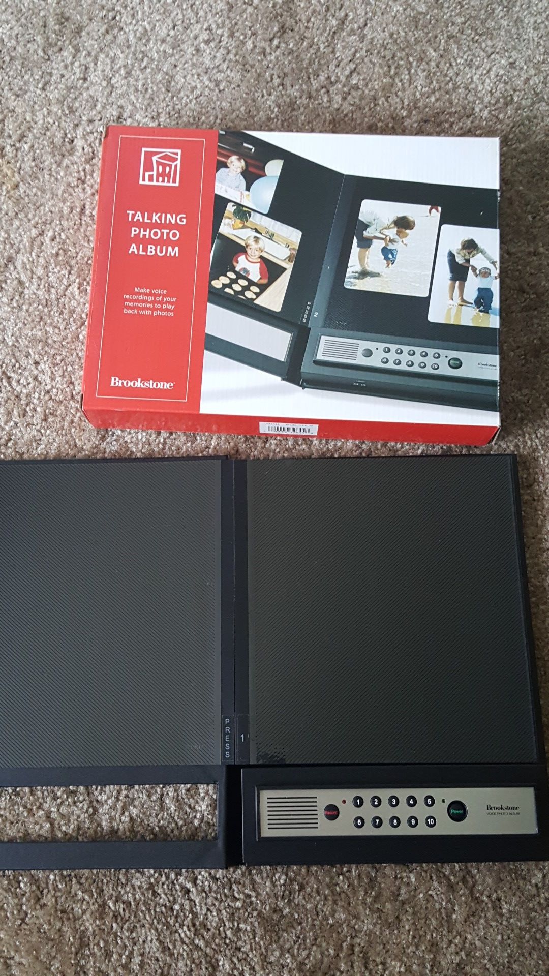 Talking photo album brookstone. for Sale in Clearwater FL OfferUp