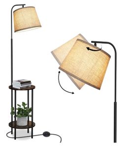 Floor Lamp with Table