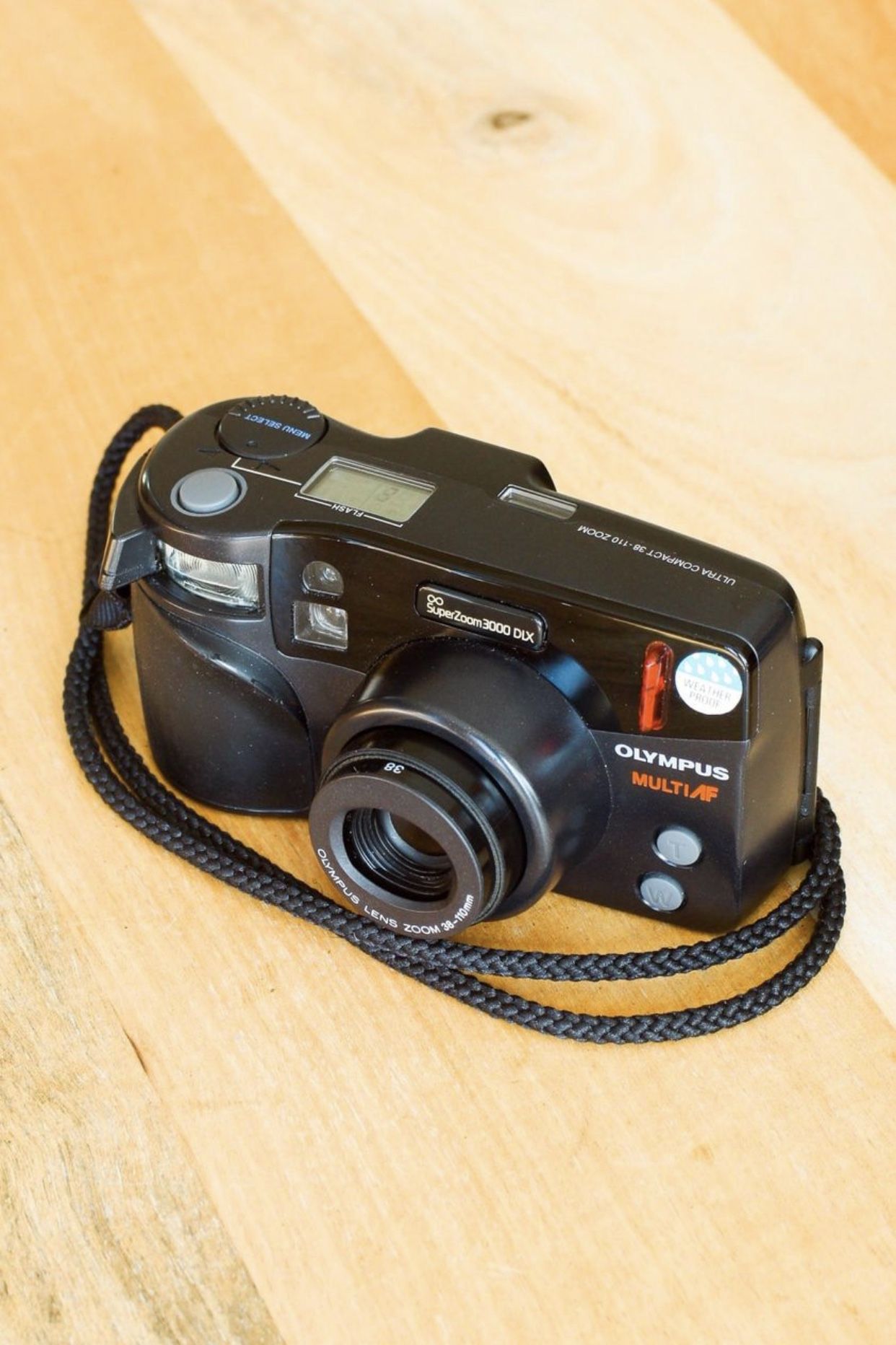 Olympus SuperZoom 3000 DLX 35mm Film Camera