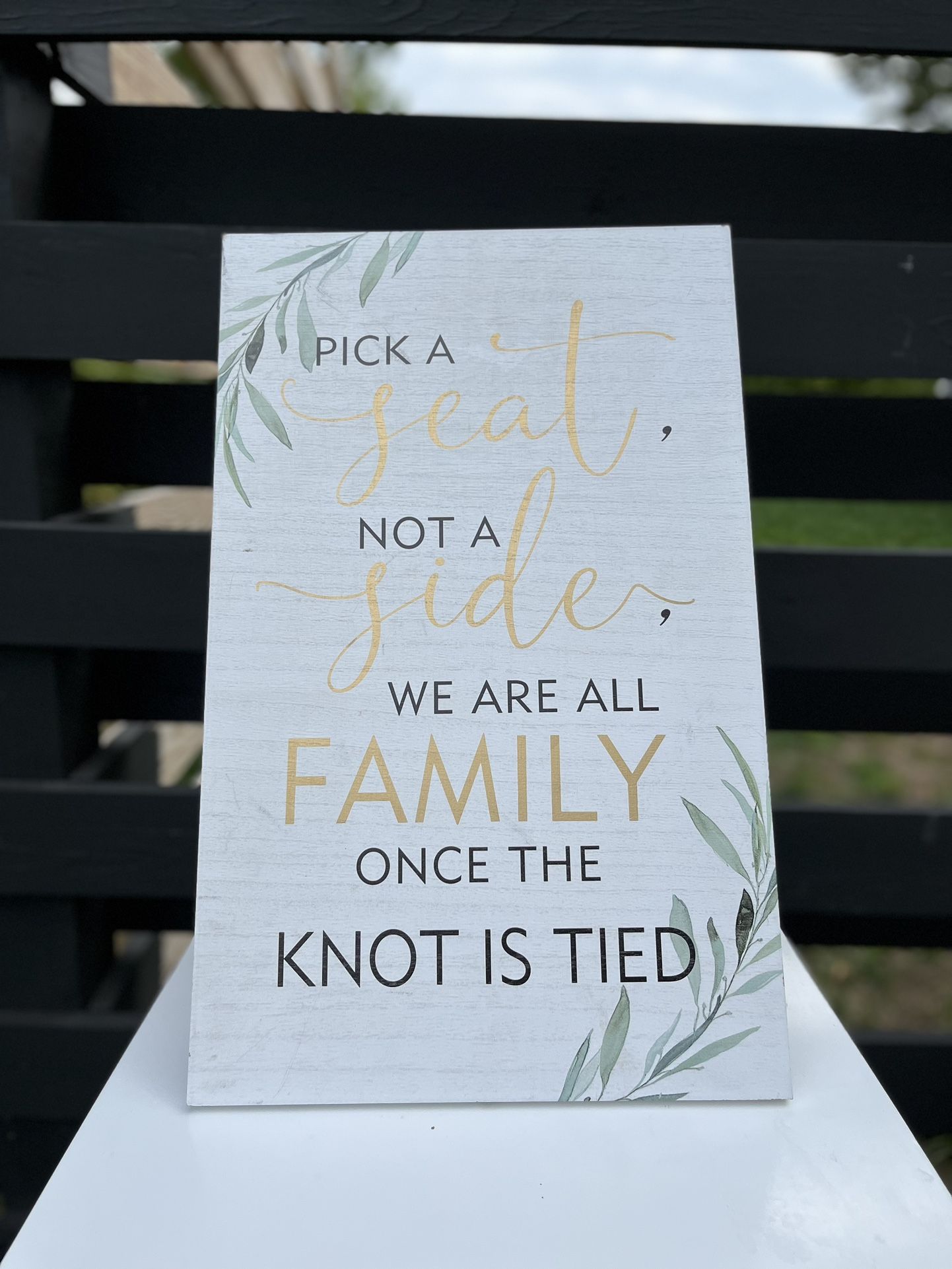 Wedding Sign