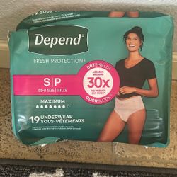 Depends Adult incontinence Underwear