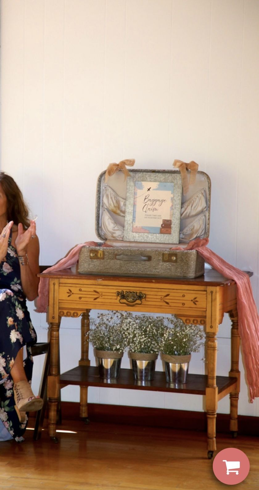 Vintage Wood Desk