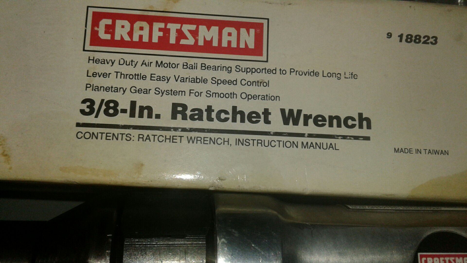 3/8 in ratchet wrench AIRDRIVE