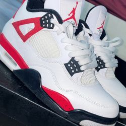Red Cement Jordan 4s