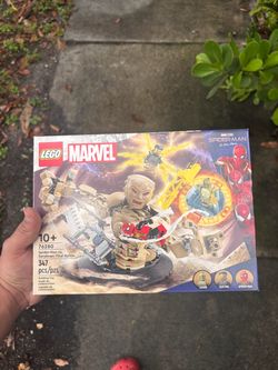 LEGO Spider-Man vs sandman final battle #76280