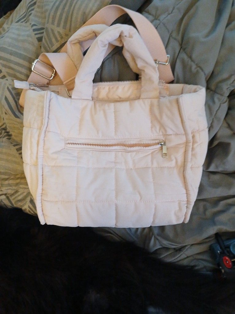 Pink Puffer Purse