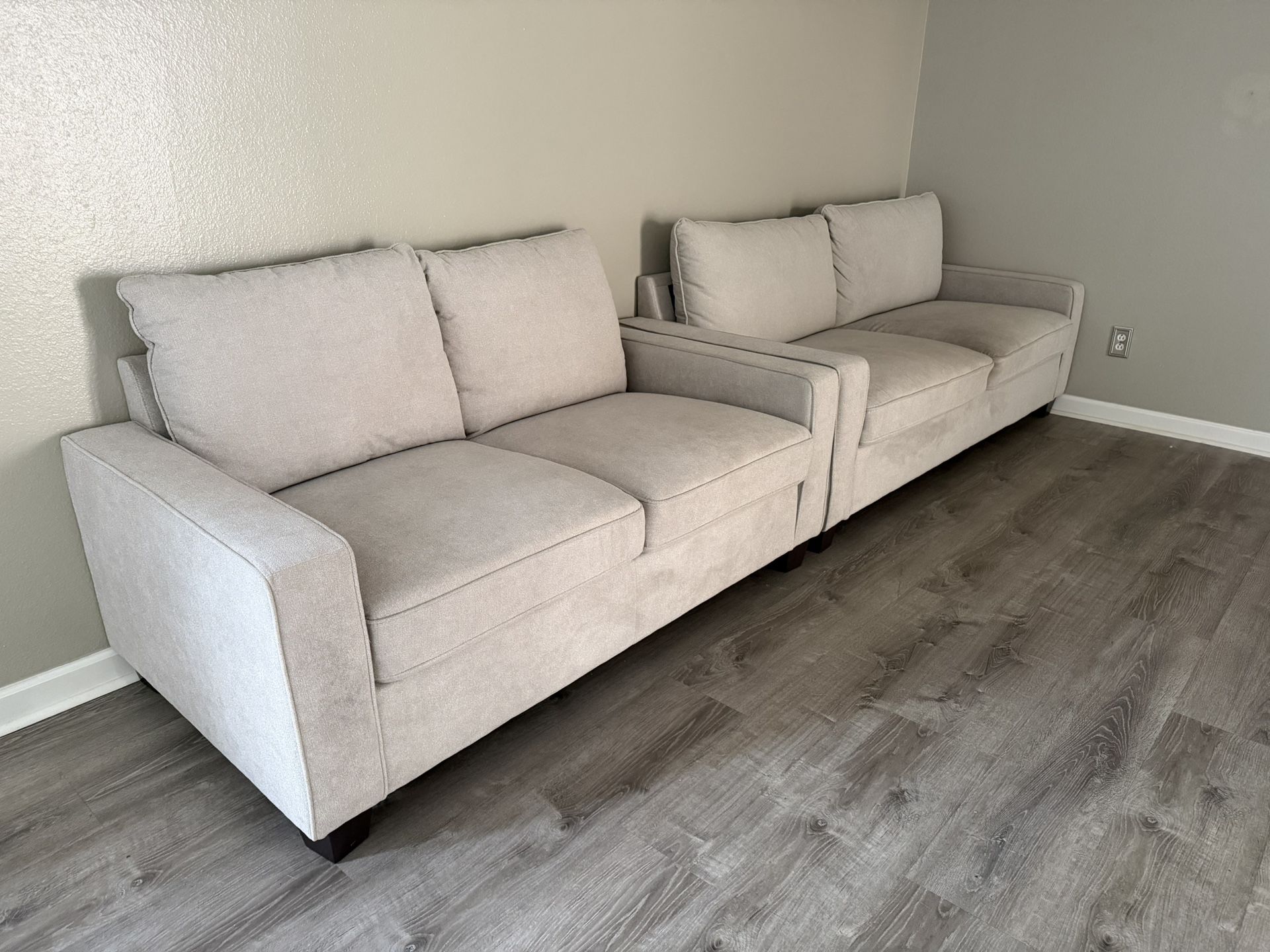 Living Spaces Sofa & Loveseat