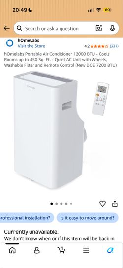 Portable AC unit (broken)