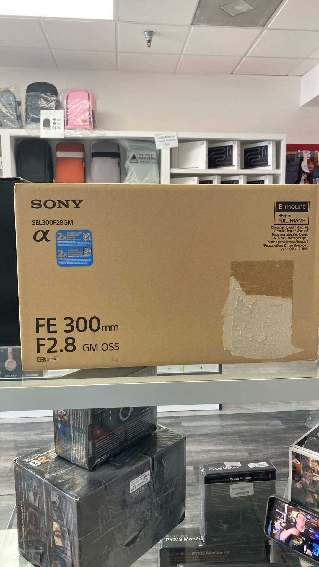 Sony FE 300mm F2.8 GM OSS