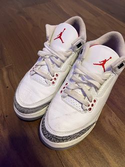 Air Jordan 3 White Cement Sneakers