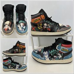 Custom My Hero Academia Hi Top Shoes Size 37 (US6.5-7)