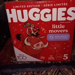 Huggies Little Movers 5  Disney Limited Edition 100 CT 