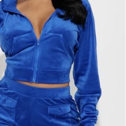 Velour Track Suit