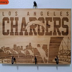 Chargers Football Key Hanger