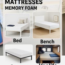 $40 Memory Foam Mattresses/Guest Bed, Camper, Upholstery Projects, Foam, Etc.