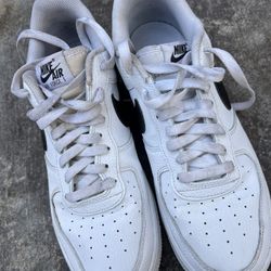 NIKE AIR FORCE 1 07 WHITE-BLACK SZ 10 [CT2302-100]