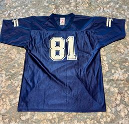 NEW Terrell Owens Dallas Cowboys  #81 Signed Football Jersey NFL Players XL.