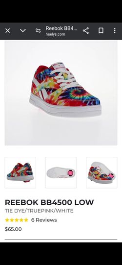 Heely Reebok Tie Dye Shoes Size 8 Men 9 Women