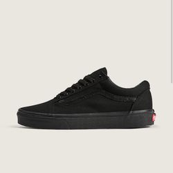 New All Black Old Skool Vans
