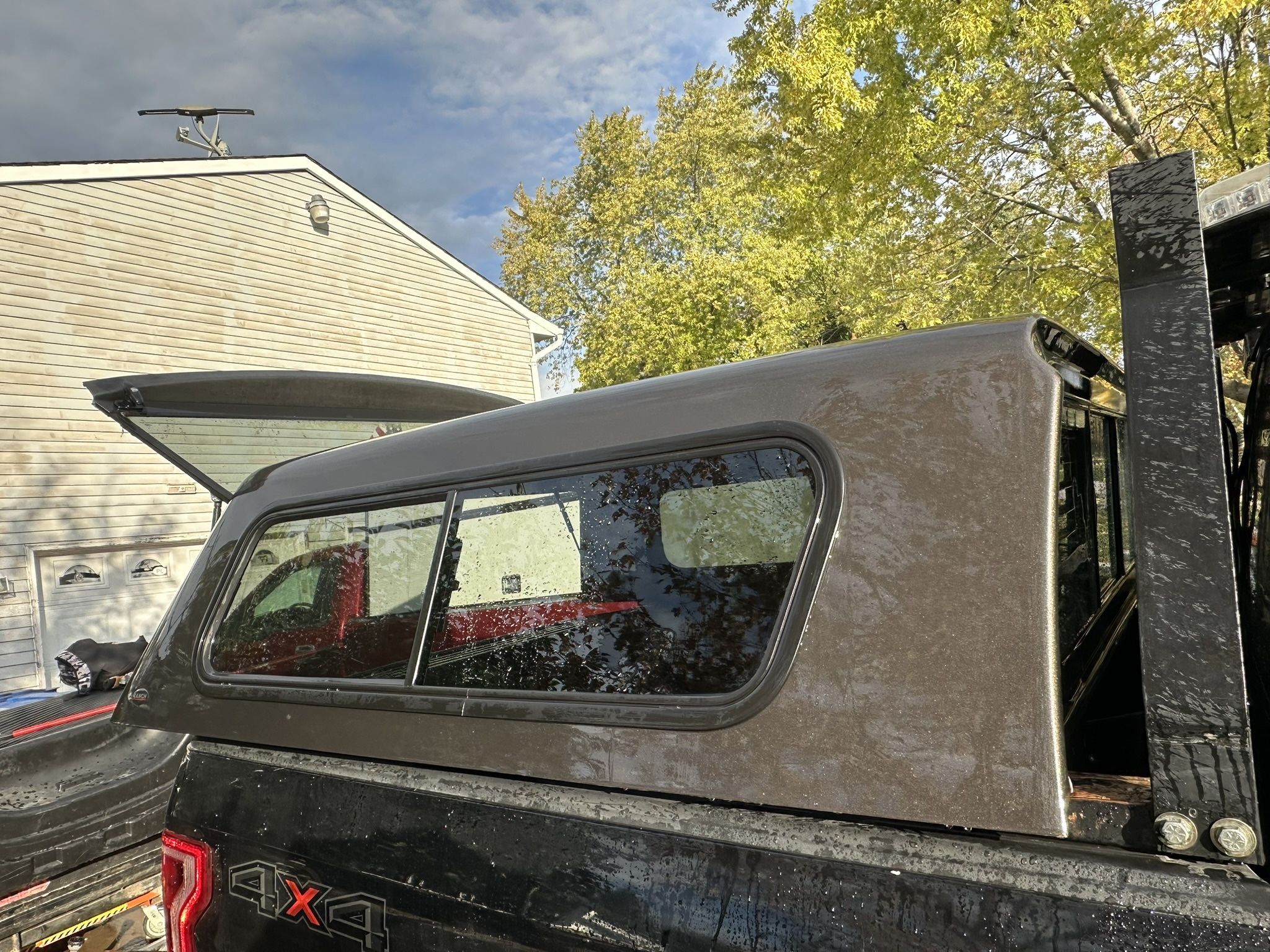 Camper topper cap for Silverado and gmc sierra 2023 Short bed 5.6 Crew cab Caja corta 2019/2024