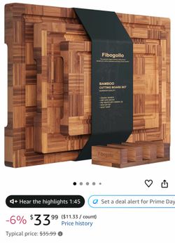 (3) Cutting Boards for Kitchen,Chopping