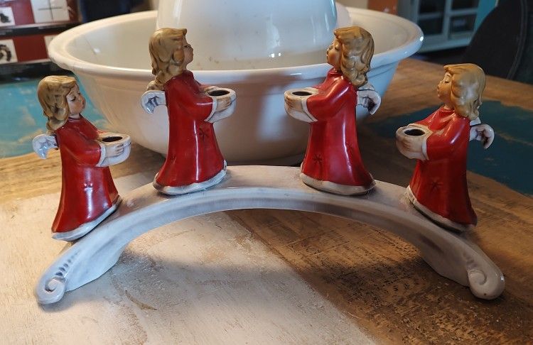 Goebel Angel Candle Holder, Vintage