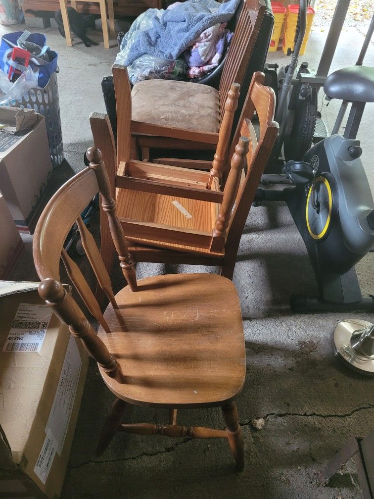 Assorted Kitchen Chairs