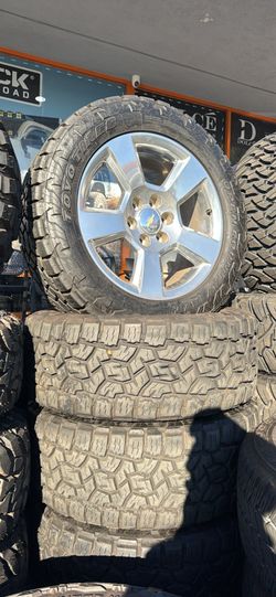 WHEELS OEM 20” STOCK CHEVY TAHOE YUKON DENALI