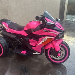 Moto Eléctrica Para Niñas De 4a6 Años