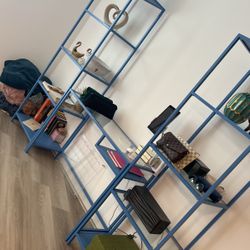 3 Piece IKEA shelf Set + Desk