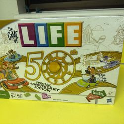 2010 Sealed 50Th Anniversary Edition Game Of Life Board Game