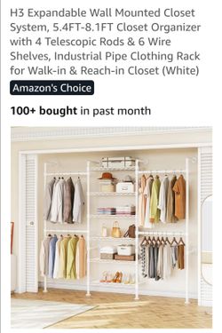 Mounted wall closet