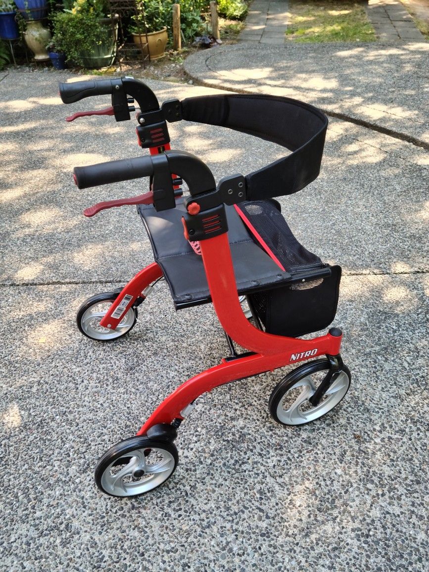 Nitro Drive Rolling Walker