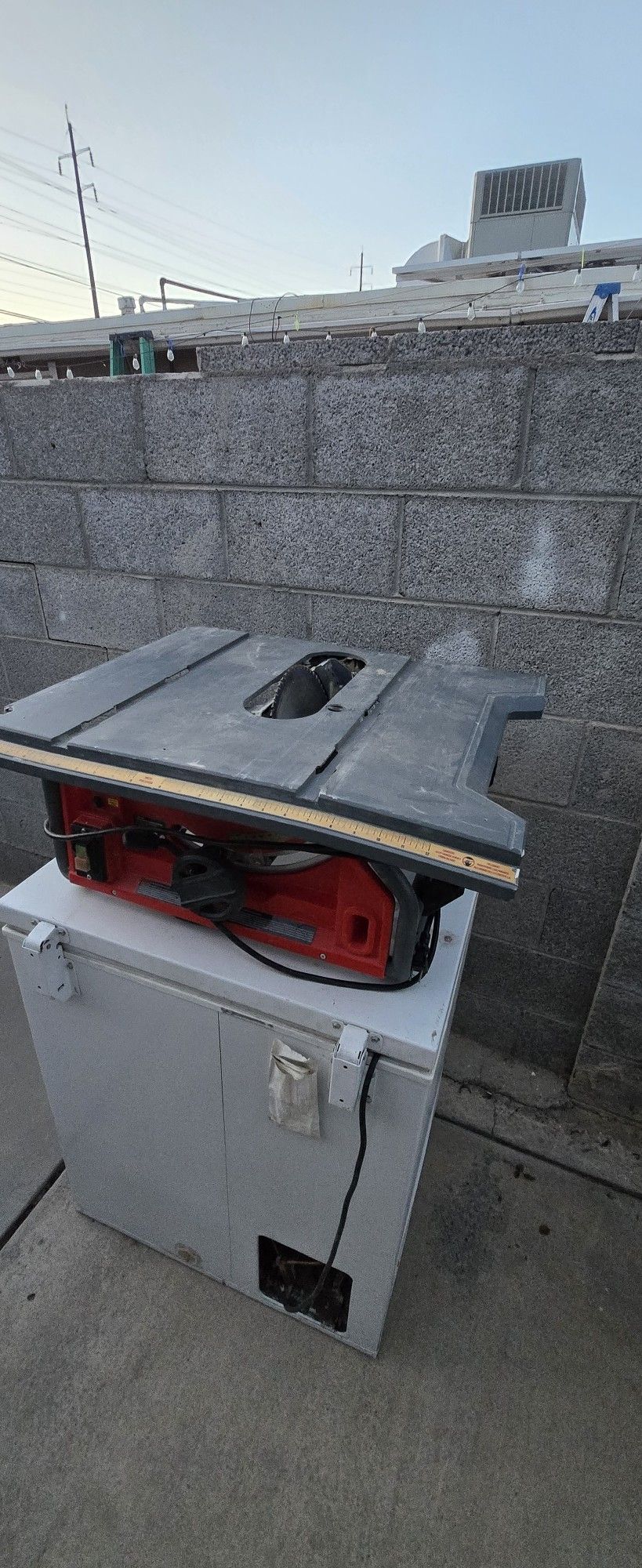 Craftsman Table Saw Works Good
