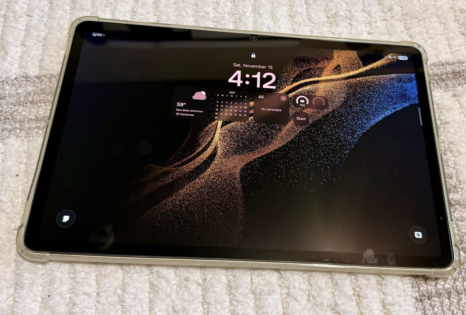 Samsung Galaxy Tab S8 Android Tablet, 11” LCD Screen, 128GB Storage