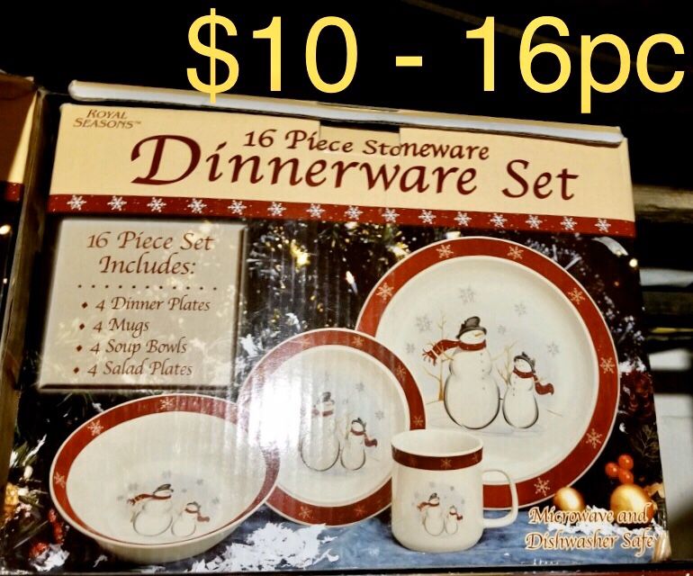 Dinnerware - Plates - Mugs - Holiday