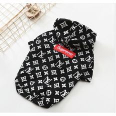 Supreme lv dog hoodie supreme dog clothes for Sale in Fullerton, CA -  OfferUp