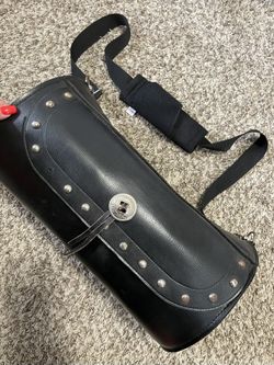 Leather Moto Weekend Bag!