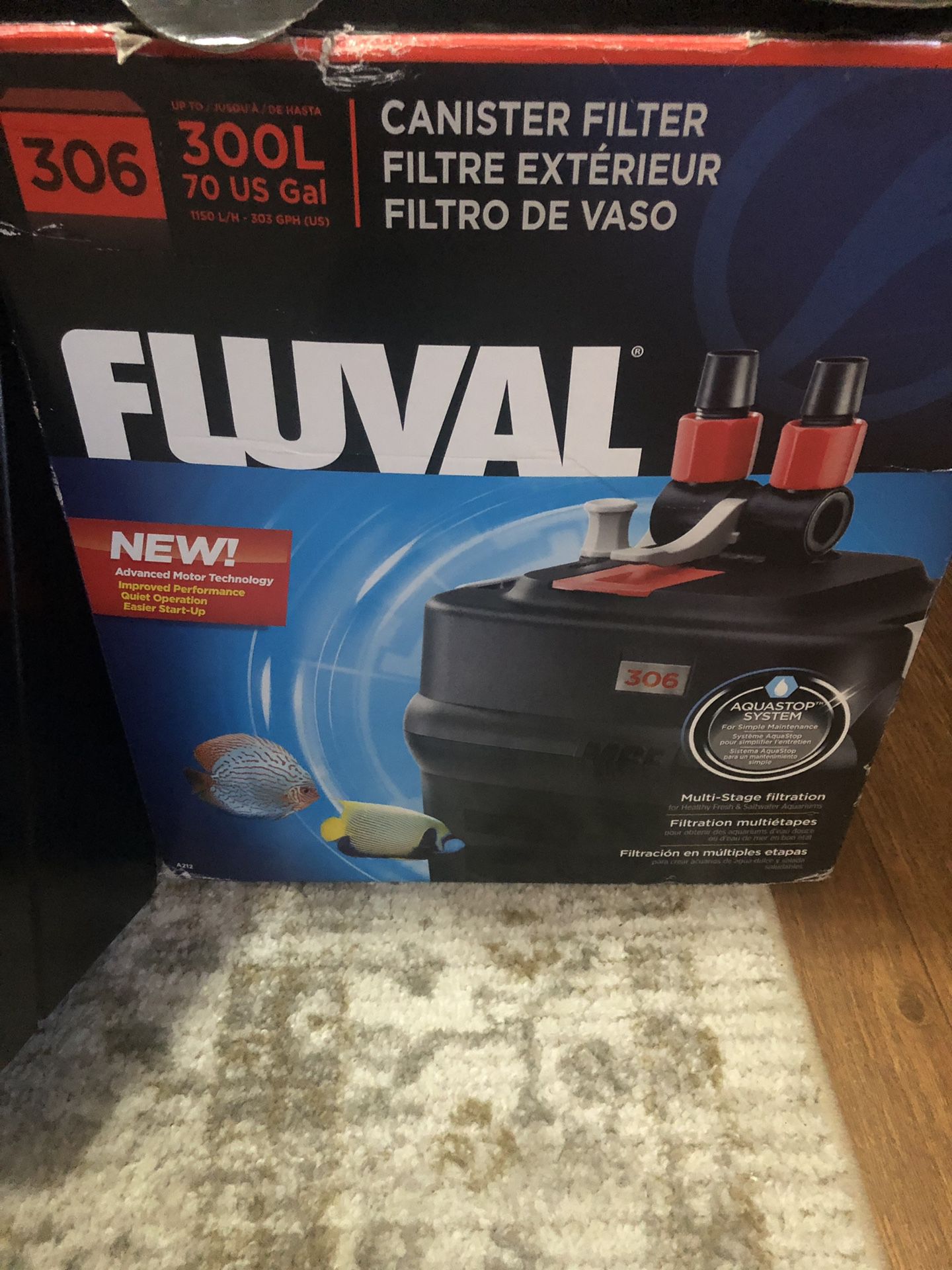 Anyone know how to install this fluval 306 filter into a fish tank?