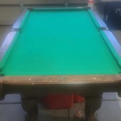 Wood Pool Table, NOT SLATE.