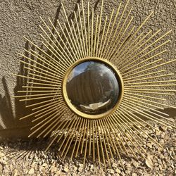 FREE - Outdoor Wall Decor - Sun With Mirror 