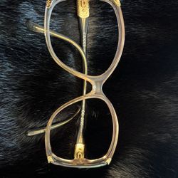 Vintage Gucci Frames with Gold Trim 