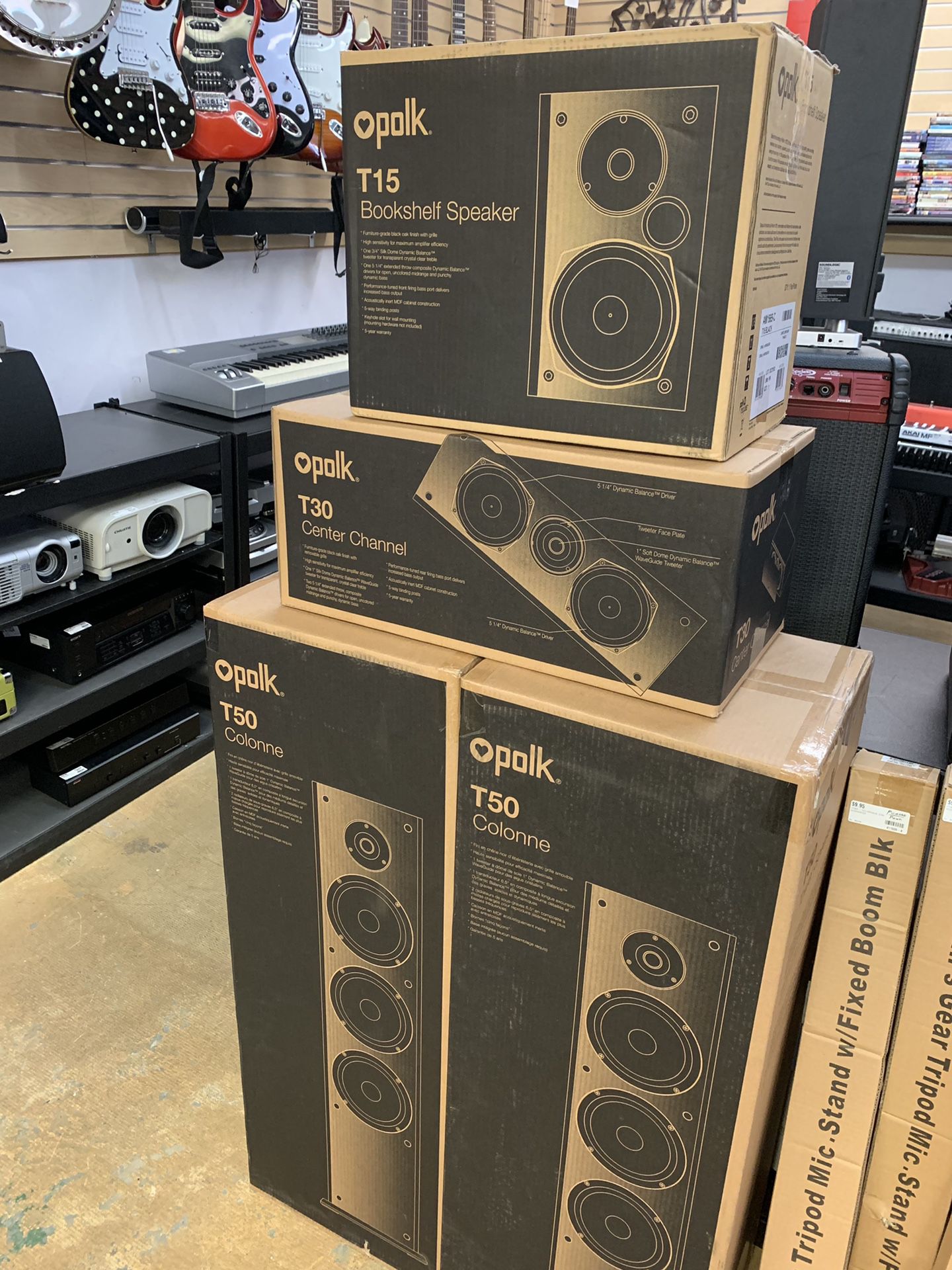Polk audio speaker system