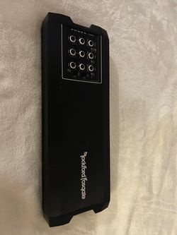 Rockford Fosgate Power Audio Setup – Subwoofer + 5 Channel Amp