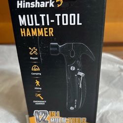 New, Firm, Hinshark Multitool, 12 in 1 Multi Tools