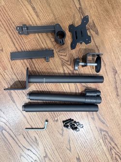 VIVO Extra Tall Single Monitor Desk Mount – STAND-V011 – 39” Pole