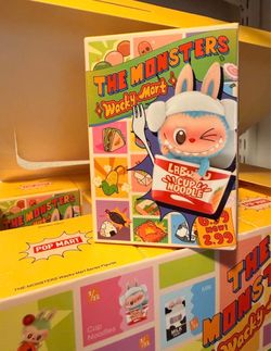 Case of 10 POP MART The Monsters Wacky Mart Series Blind Box Figures NWT POP MART