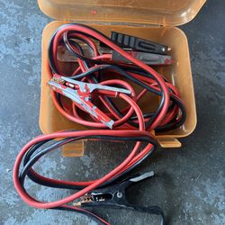 Jumper cables with box for all cars